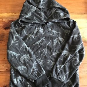 Dinosaur Fleece Hoodie